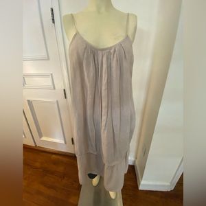 Linen Mini Dress